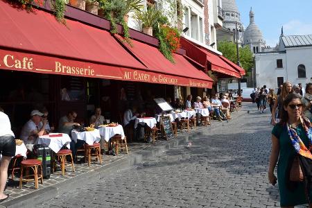 Cafes, Bars, Bistros - ein Kennzeichen von Paris