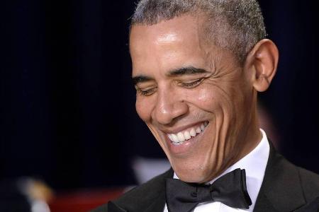 Bewies wieder einmal seinen Humor: Barack Obama