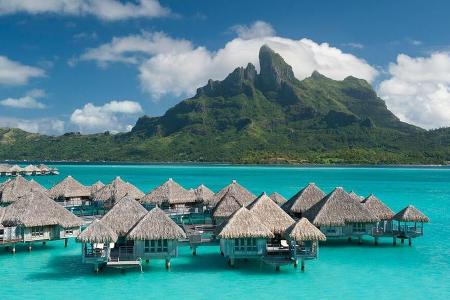 Ungestört turtelten Nicole Kidman und Keith Urban im St. Regis Club Bora-Bora