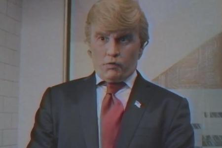 Johnny Depp als Donald Trump in einer Parodie von 