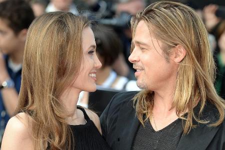 Ob sich Angelina Jolie und Brad Pitt nach ihrer Heirat tatsächlich weniger oft küssen? Eine aktuelle Umfrage legt das nahe