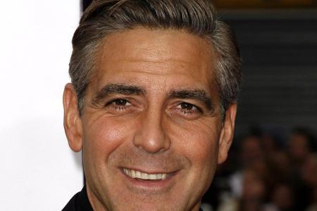 Der US-Schauspieler und Womanizer George Clooney.