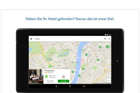 Auf Hotels spezialisiert sich die App von 