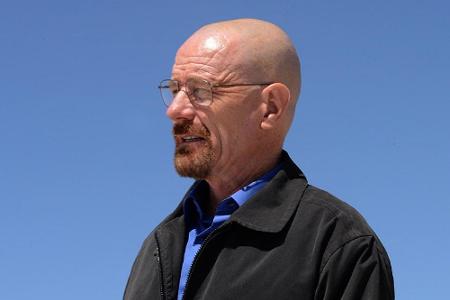 Walter White (gespielt von Bryan Cranston) aus 