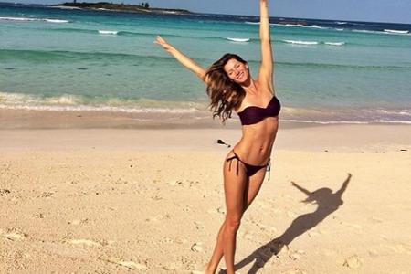 Topmodel Gisele Bündchen (34) hält ihren Bikini-Body am liebsten mit Yoga in Form