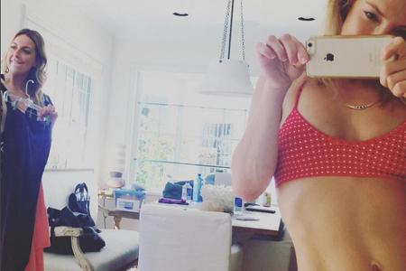 Kate Hudson präsentiert stolz ihren fitten Body