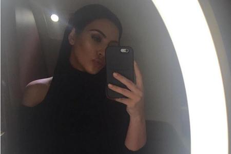 Selfie-Queen Kim Kardashian schafft es, überall das perfekte Foto zu schießen