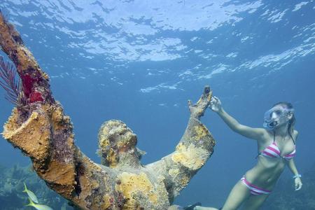 Der Unterwasser-Jesus vor Key Largo wird 50 Jahre alt