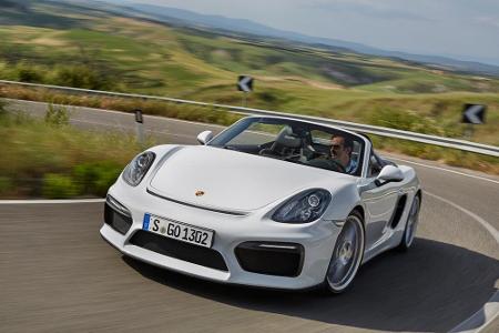 PS-starkes Kurvenwunder: Porsche Boxster Spyder