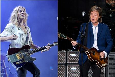 Setzen sich gemeinsam für die gute Sache ein: Sheryl Crow und Paul McCartney