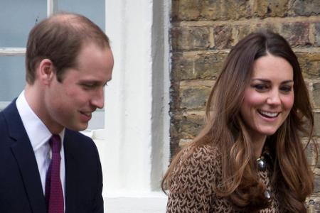 Kate Middleton hat gut lachen: vor drei Monaten erst brachte sie Tochter Charlotte zur Welt, schon ist sie sportlich wieder ...