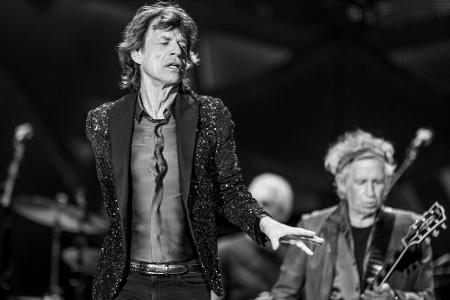 Alte Herren mit wertvollem Archiv: Die Rolling Stones bei einem Auftritt in San Diego