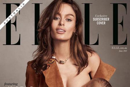 Viel diskutiert: Die stillende Nicole Trunfio auf dem 