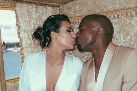 Kim Kardashian und Kayne West knackten mit ihrem Hochzeitsfoto einen Instagram-Rekord