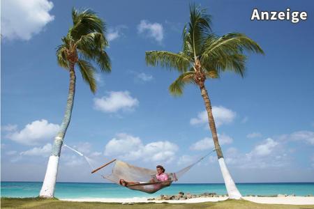 Relaxen unter Palmen im Luxusurlaub auf Aruba