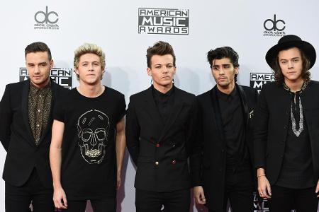 Da waren sie noch zu fünft: One Direction bei den American Music Awards