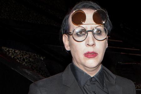 Marilyn Manson bei der Premiere von 