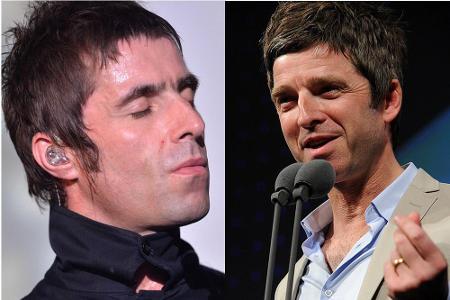 Könnten Liam (l.) und Noel Gallagher bald wieder gemeinsam auf der Bühne stehen?