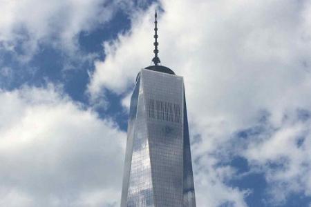 Ende Mai eröffnet die Besucherplattform im neuen One World Trade Center