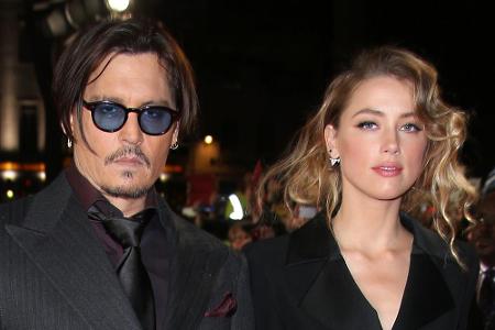 Johnny Depp und Amber Heard bei der Premiere von 