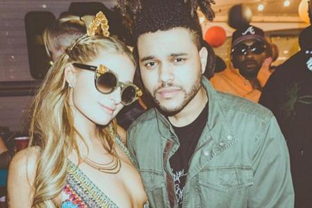 Paris Hilton und Sänger Abel Tesfaye, besser bekannt als The Weeknd