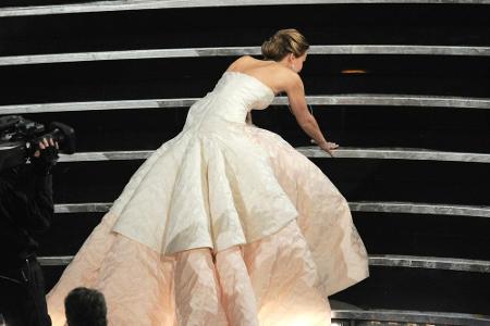 Jennifer Lawcrene haute ihr Oscar-Gewinn 2013 buchstäblich von den Socken...