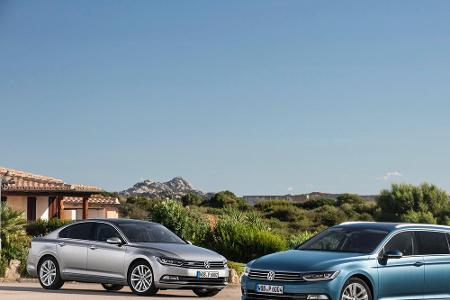 Die achte Generation: VW Passat als Limousine und Variant