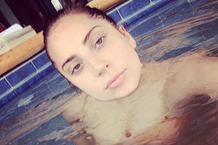 Wasser wirkt Wunder: Lady Gaga sieht ohne Schminke ganz anders aus