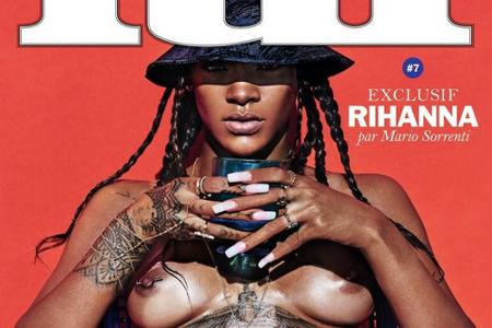 Rihanna auf dem Cover des französischen Männermagazins 