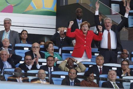 Weltmeister, WM, Jubel, Spielerfrau, Merkel