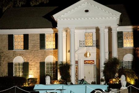 Wo Elvis lebte und starb: Graceland in Memphis, Tennessee
