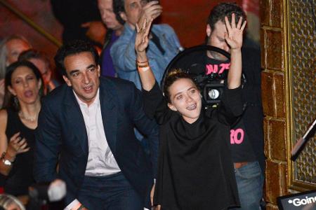 Olivier Sarkozy und seine Mary-Kate Olsen bei einem Konzert der Rolling Stones