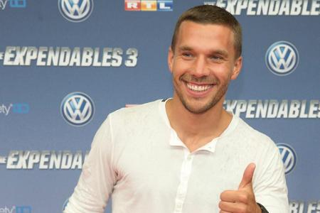 Lukas Podolski ist bald auf der Kinoleinwand zu sehen