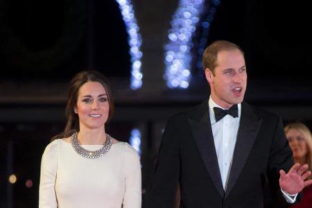 Herzogin Kate und Prinz William bei der 