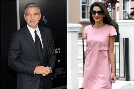 Ihre Eltern finanzieren scheinbar den Großteil der Hochzeit: Amal Alamuddin und ihr künftiger Ehemann George Clooney