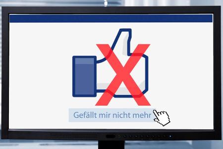 Wenn einem nicht dasselbe gefällt wie den Facebook-Freunden, muss man sich eben trennen