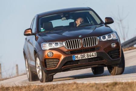 BMW X4 xDrive 28i, Frontansicht