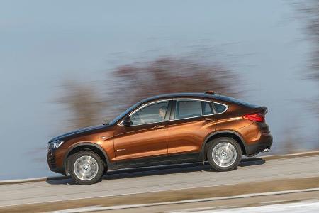 BMW X4 xDrive 28i, Seitenansicht