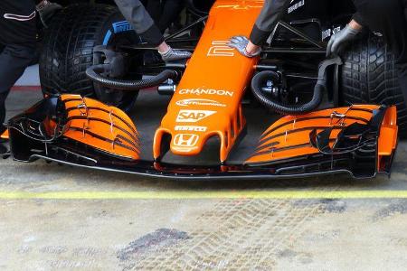 Stoffel Vandoorne - McLaren - Formel 1 - Test - Barcelona - 2. März 2017