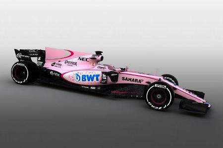 BWT - Force India - Rosa - 2017