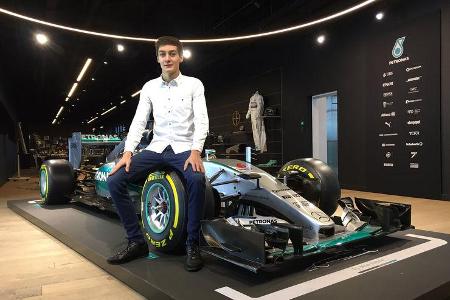 George Russell - Mercedes Junior - F1 - 2017