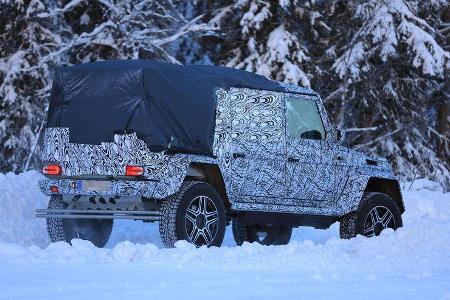 Erlkönig Mercedes G500 4x4² Landaulet