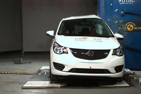 EuroNCAP Crashtest Opel Karl