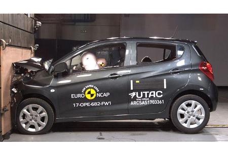 EuroNCAP Crashtest Opel Karl