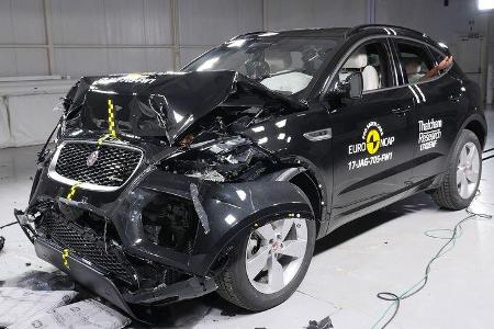EuroNCAP Crashtest Jaguar E-Pace