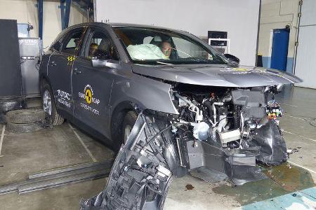 EuroNCAP Crashtest Citroen DS7 Crossback