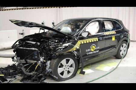 EuroNCAP Crashtest Porsche Cayenne