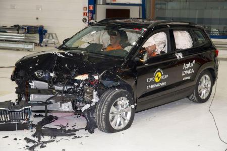 EuroNCAP-Crashtest Skoda Karoq