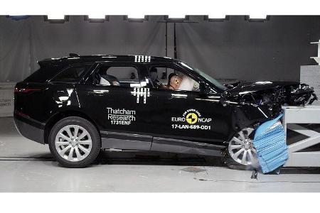 EuroNCAP Land Rover Range Rover Crashtest