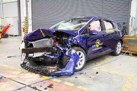 EuroNCAP-Crashtest Ford Fiesta